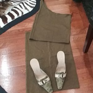 Wolford pattern fitted skirt